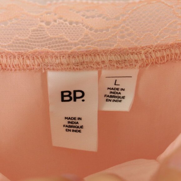 Bp. Lace Trim Crop Camisole Pink L 2Pack - Picture 4 of 6